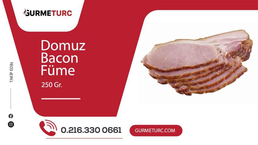 Domuz Bacon Füme  250 gr