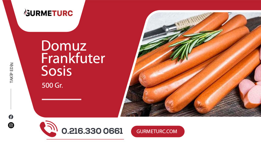 Domuz Frankfurter Sosis  500 gr