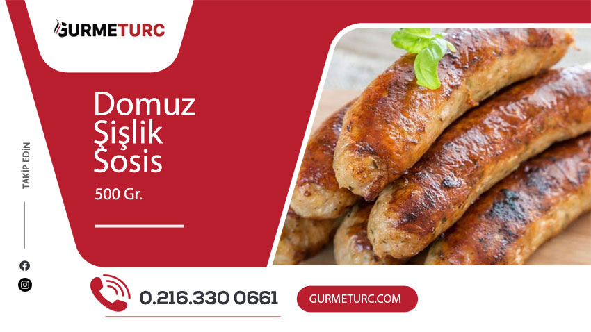 Domuz Şişlik Sosis   500 gr